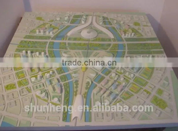 Scale 1/1000 City Programming Project Architectural Model Design photo-5