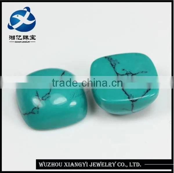 2015 Hot Sale Low Price Polished Natural Color Turquoise Stones photo-2