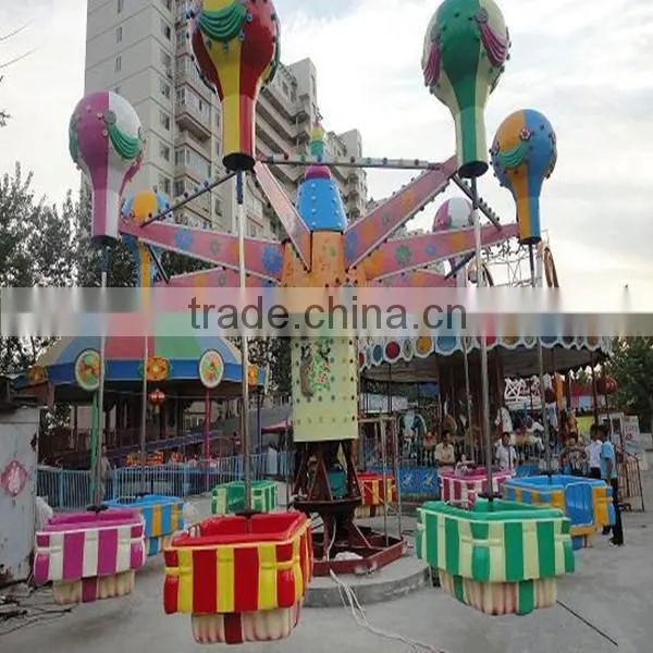 Outdoor Amusement Park Rotary and Swing Rides Samba Balloon Funfair Equipment for Kids photo-4