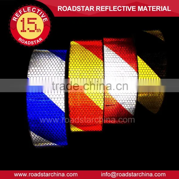 Prismatic Self Adhesive Pvc Reflective Tape photo-6
