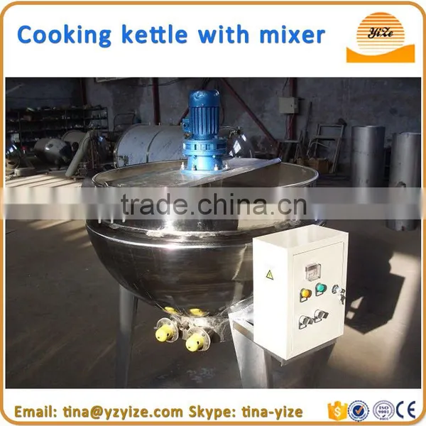 Commercial Electric Cooking Pot / Sugar Cooking Jacketed Kettle for Sale photo-5