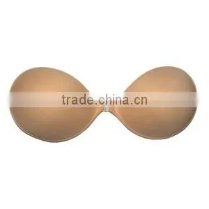 Adhesive and Strapless Hot Nude Sexy Invisible Silicone Bra for Bikini Nu Bra Girl Lady Adhesive Bra photo-4