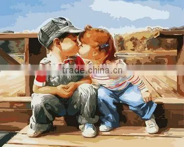 Water Color Painting Diy Diamond Painting by Number