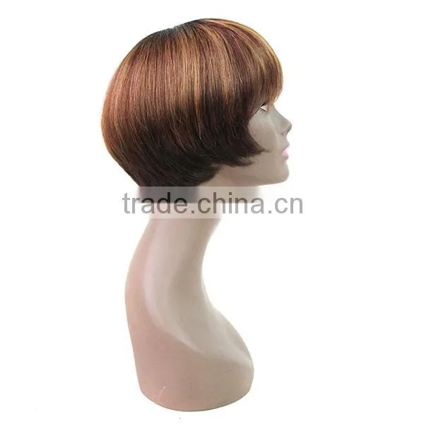 MAIN PRODUCT Natural Color Front Lace Wigs Straight Brazilian Lace Wig photo-3