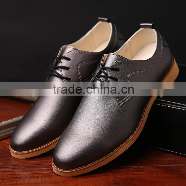 High Quality Men Soft Bottom Shoes Handmade Leather Shoes Light Step photo-4