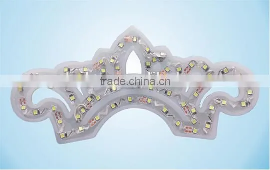 S Shape Strips SMD2835 0.1W/0.2W 72leds Flex LED Strip Light for Backlit Letters Signage Flexible Strips photo-6