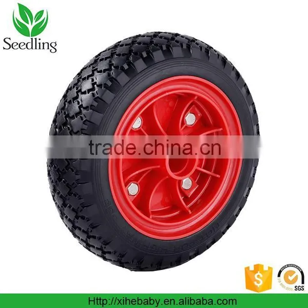 Direct Factory Hand Pallet Truck Rubber Wheel, 12 Inch Solid Rubber Wheel