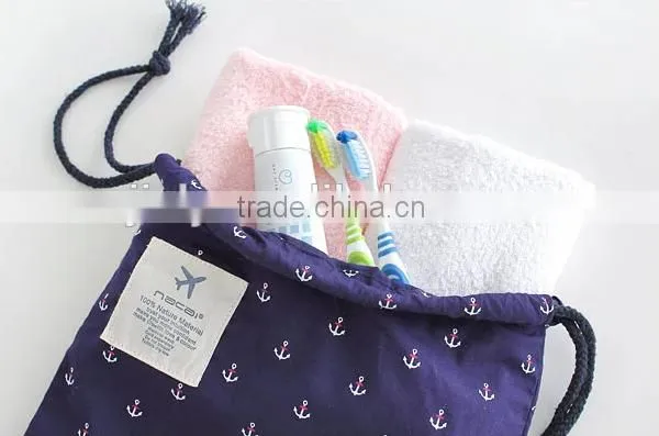 Hot Sell Cotton Waterproof Cord Drawsring Bag photo-4