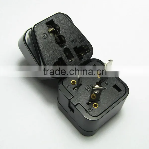 Australian Chinese Type 3 Flat Pin Adaptor Plug Travel Plug Adapter Walmart photo-3