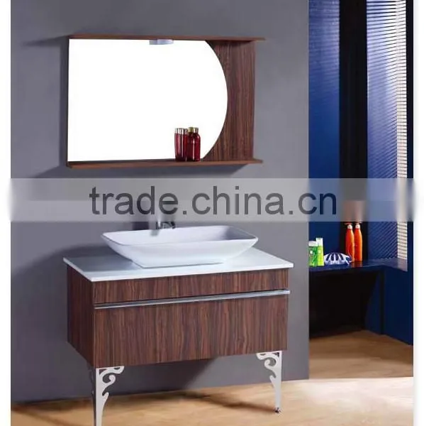 Customized MDF Bathroom LED Mirror Vanity of China Manufacture photo-5