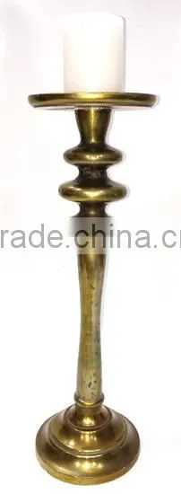 Very Attractive Brass Candle Holder, Aluminium Candle Holder Antique