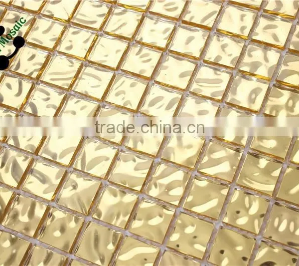 SMG11 Premium Mosaics Tile Swimming Pool Tiles for Sale Gold Mosaic photo-2