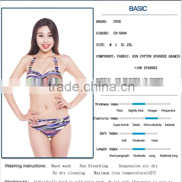 CNYE High Quality Womens Swimwear Bikini Fashion Beautiful Swimwear Sexy Bikini photo-2