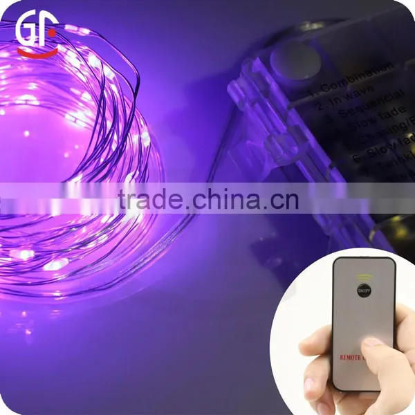 China Party Items Hot Sale For Holidays Led Flashing Micro Led Copper Wire String Lights photo-4