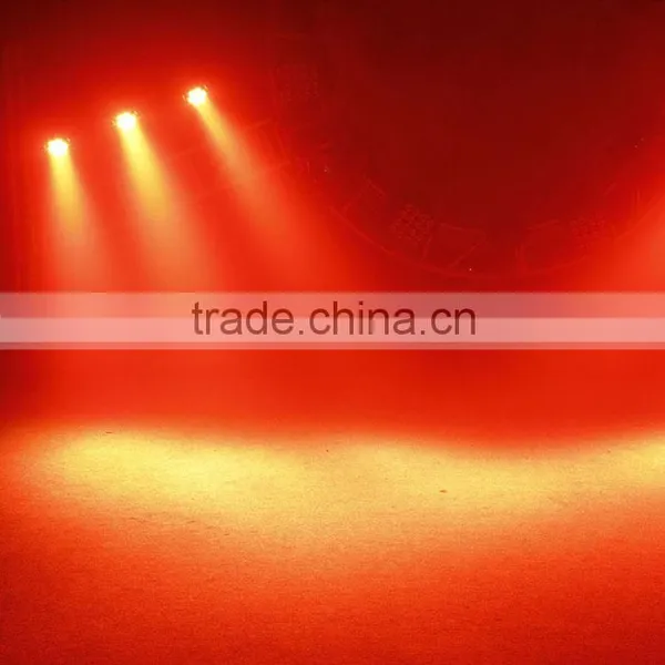 Cheap 100W 7-LED RGBW Auto Sound Control Rotary Led Stage Light Black photo-6
