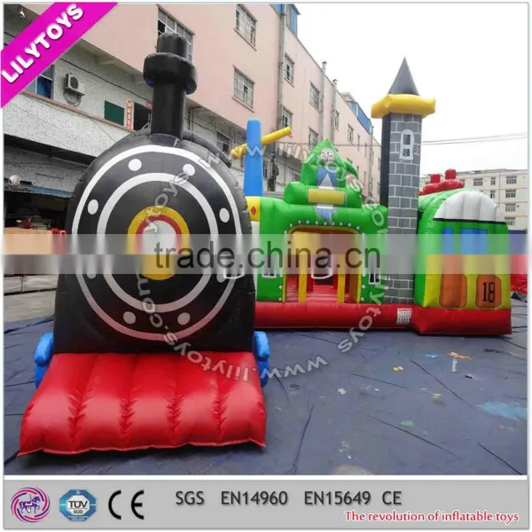 Inflatable Funcity/Best Quality Inflatable Amusement Park/4 Line Stitching photo-2