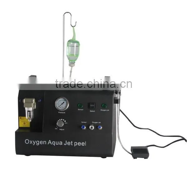 Best Oxygen Jet Facial Machine Portable Oxygen Salon Water Jet Facial Peel HO2 Skin Deeply Clean photo-4