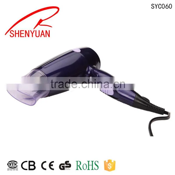 1400W -1600W High Power Travel Hair Dryer With New Function Dual Voltage photo-4