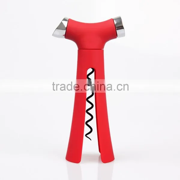 4 in 1 Wine Opener-Screwpull Corkscrew With Pour Spout, Bottle Stopper, Wine Foil Cutter photo-2