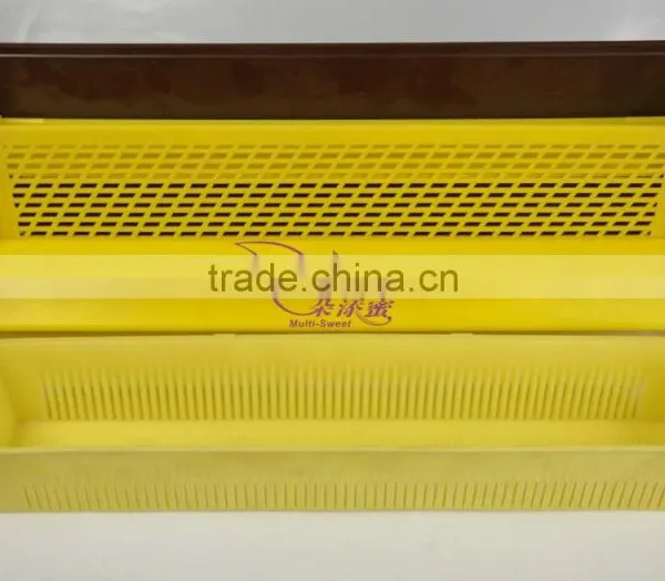 2017 Hot Sale Beekeeping Yellow Plastic Pollen Trap photo-2