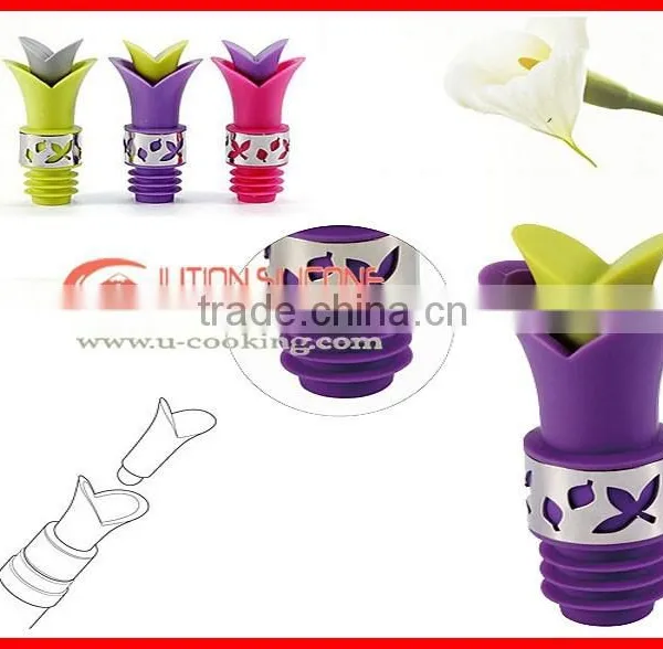 New Design Silicone Rubber Wine Bottle Stopper photo-2