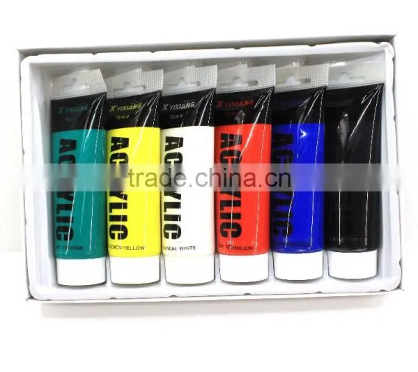 Free Sample 75ml Acrylic Paint for Painting Acrylic Artistic Paints photo-3
