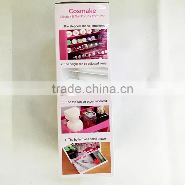 2016 Hot Sale Plastic Shelf Organizer /makeup Organizer photo-4