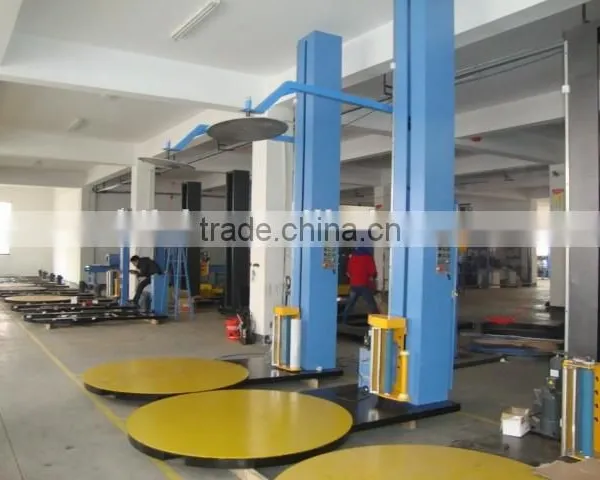 Touch Screen Pre-stretch Pallet Stretch Wrapping Machine Automatic Palletizer photo-5