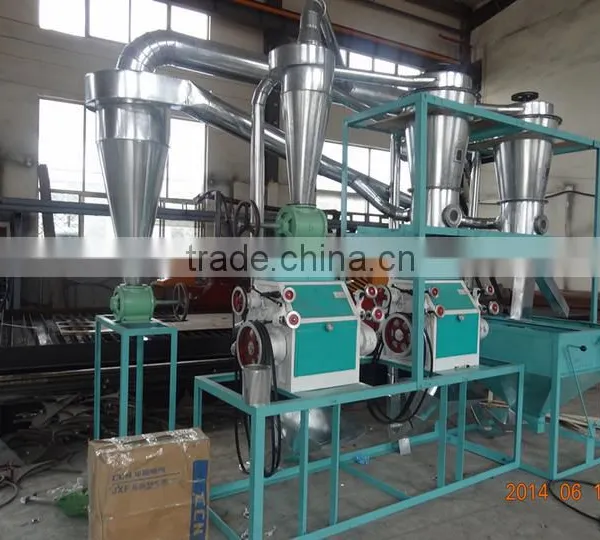 Small Commercial Duplex Wheat Milling Unit photo-4