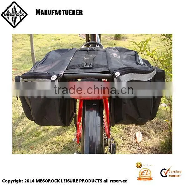 Bicycle Accessories Waterproof Saddle Bag Duffle Bicycle Bag Bike Rear Pannier Bicycle Bag photo-3