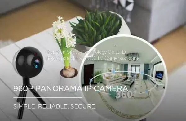 Sricam SP020 CMOS H.264 P2P 360 Degree Indoor Two Way Audio Panoramic IP Camera With 2 Years Warranty photo-3