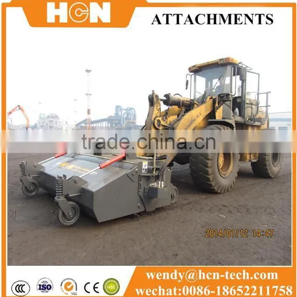 HCN BM12 Road Large Bucket Sweeper Attachment for Loaders photo-6
