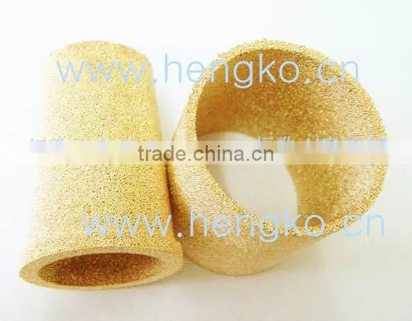 0.2~90 Microns Micro Brass Powder Sintered Hydraulic Oil Filter Cartridge photo-5