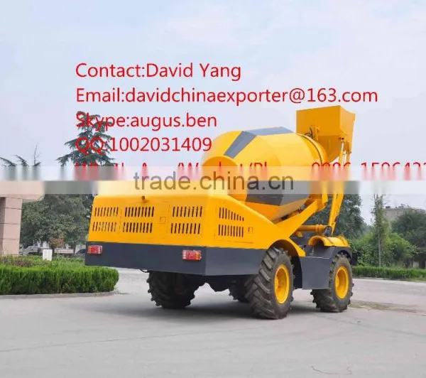 Samll Capacity Swing Drum Concrete Mixer Truck for Sale photo-2