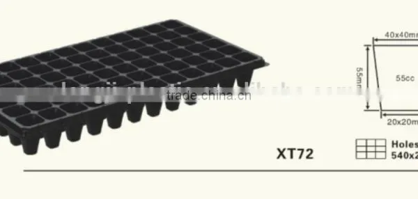 T72 Plug Tray,72cells Nutritional Tray,plastic Tray Plant photo-2