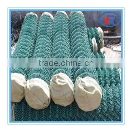 Cheap Decorative Pvc Coated Chain Link Fence for Zoo,shade Net Fence Plastic Chain Link Fencing photo-2