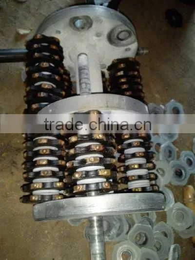 Concrete Scarifier Cutter Installed in Grooving Machine Drums photo-3