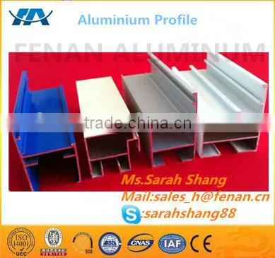 Powder Coating Sliding Windows Extrusion Aluminium Profiles photo-4