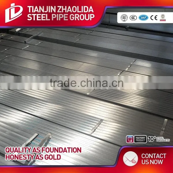 ASTM A500 GR A B WELDED Galvanized Carbon Steel Square Tube From Tianjin Manufacture photo-5