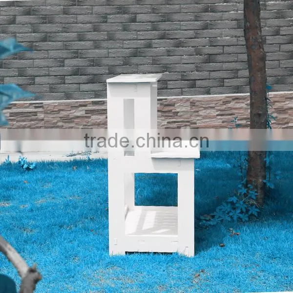 WPC Garden Decoration Flower Shelf photo-3