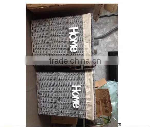 2017 Cheap Promotion Foldable Factory Price Wicker Storage Bin Bag photo-4