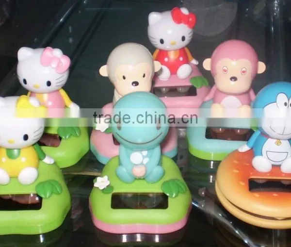 15010702 Solar Toy for Car,solar Powered Flower Toy photo-3