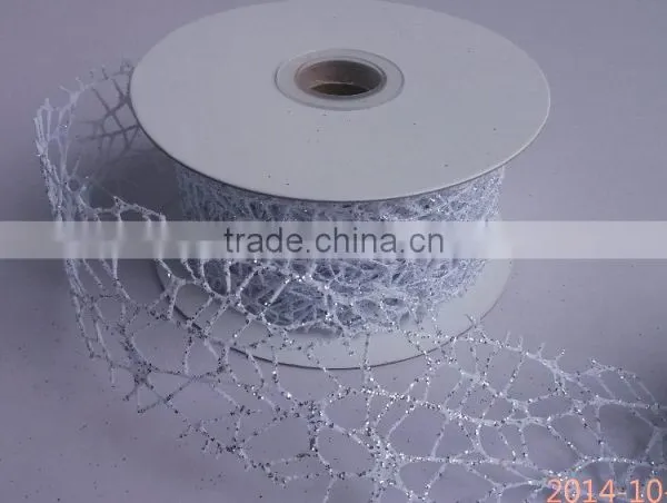 Gillter Mesh Lace Fabric for Package photo-2