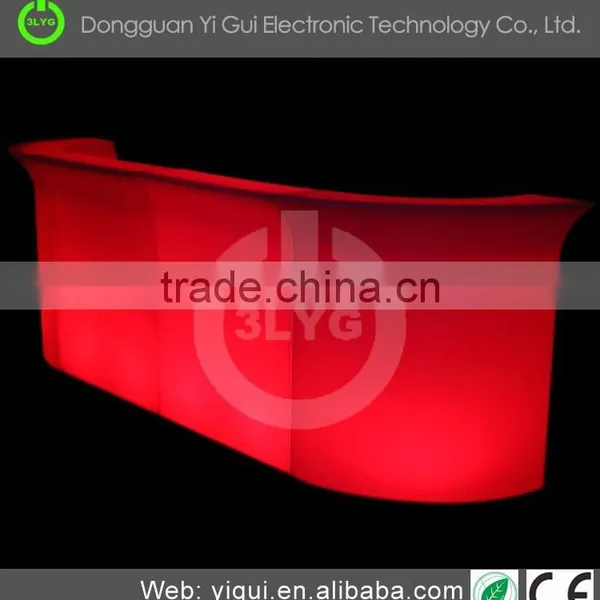 LED Bar Counter Circle LED Bar Counter Set