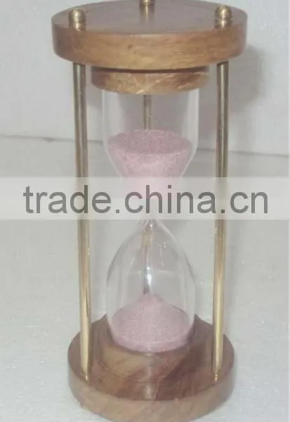 Wood Sand Timer, Hourglass Sand Timer, Minute Sand Timer, Sand Hourglass, Hourglass Timer, Brass Sand Timer, Timer photo-4