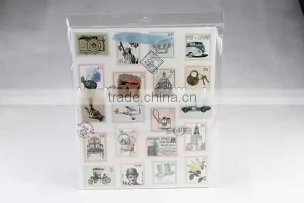 Foldable Gift Bag With Stamp Patterns/ Shopping Bag photo-3