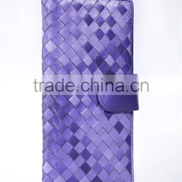 OEM Genuine Women Leather Wallet With Zipper Customize photo-6