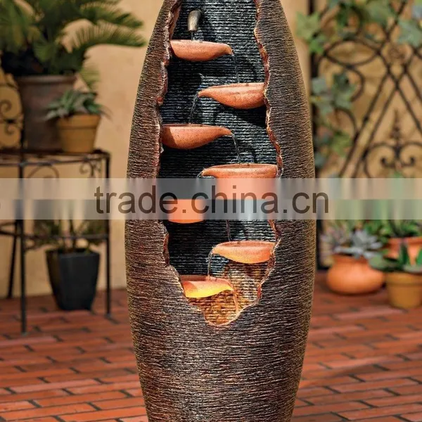 Seven Cascade Outdoor Water Fountain photo-2