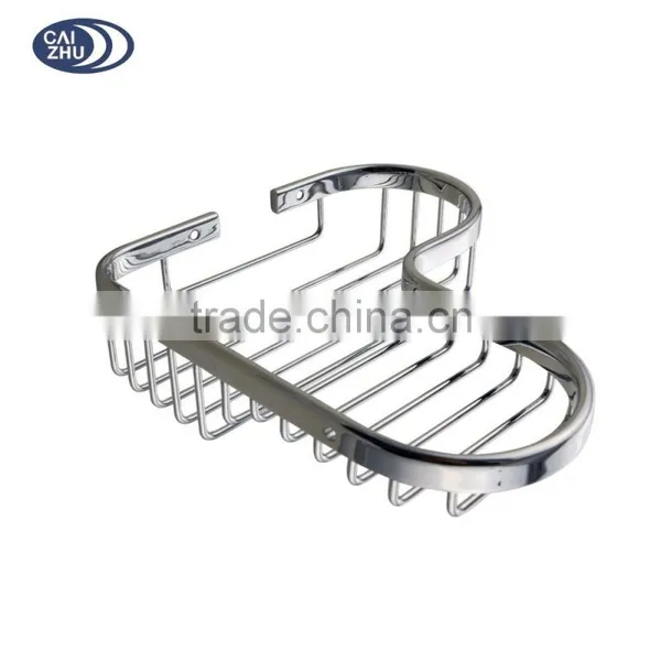 Simple Style Hanging Bathroom Shower Rack With Soap Dish photo-5