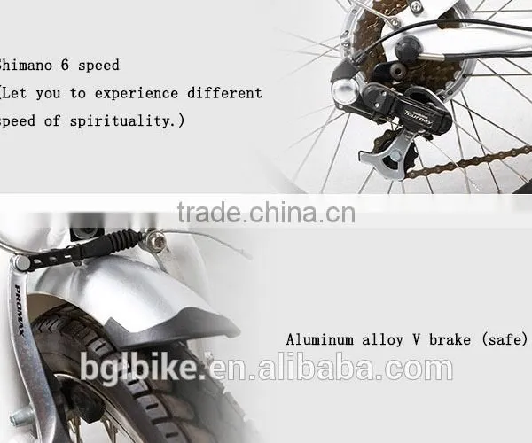 20" Mini Electric Folding Bike photo-4